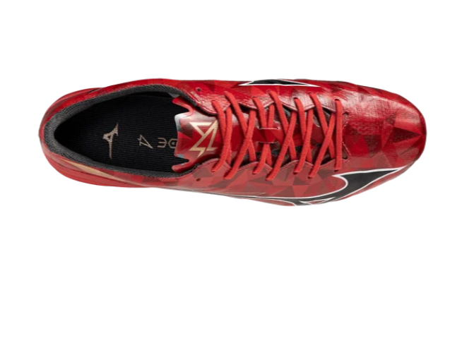 Mizuno Alpha II Elite FG Ruby Red 40th Anniversary Rot F60