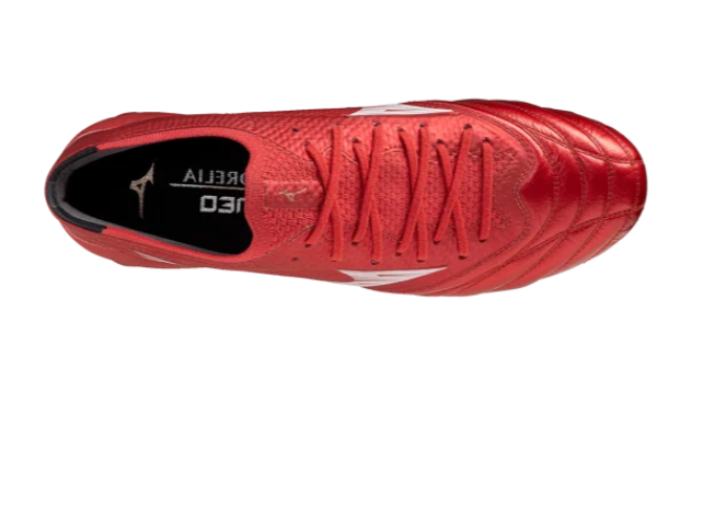 Mizuno Morelia Neo Beta Elite FG Ruby Red 40th Anniversary Rot F60